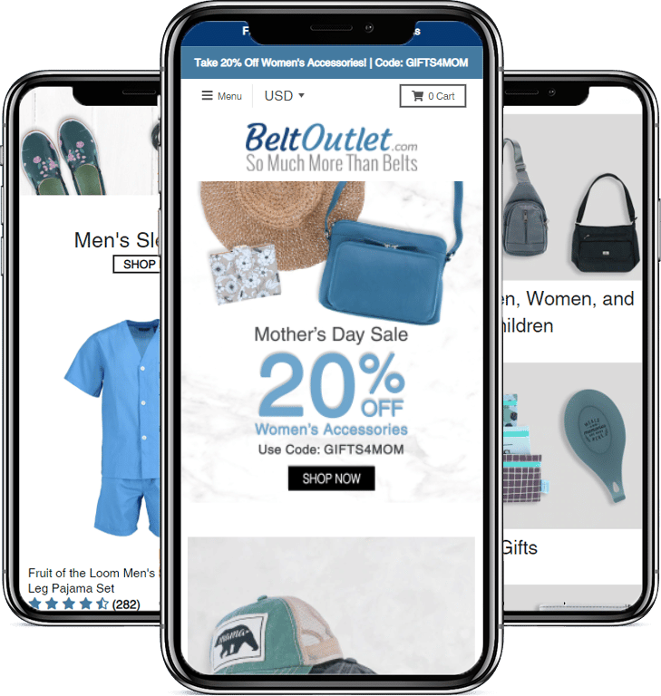 e-commerce store web design