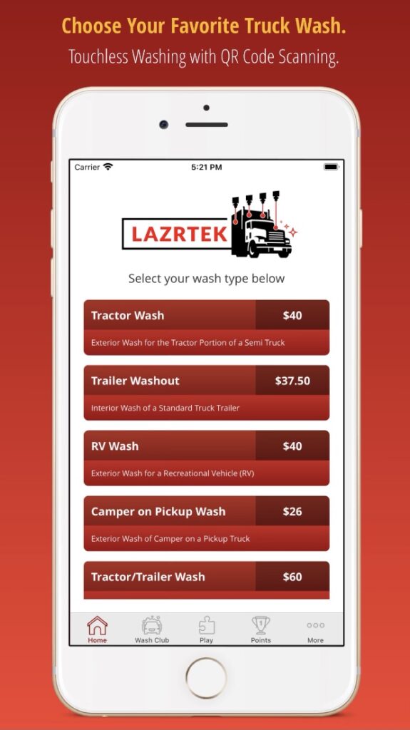 Mobile app example